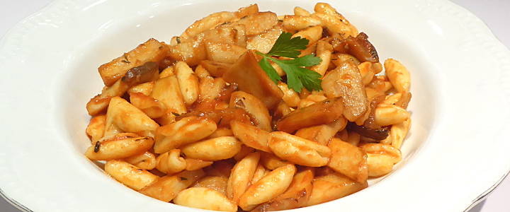 Cavatelli ai cardoncelli