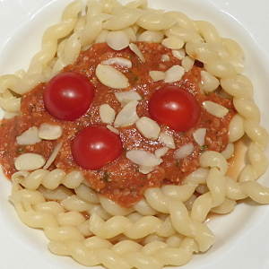 busiate al pesto alla trapanese