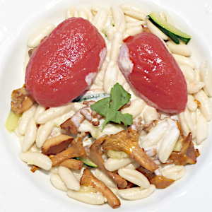 Cavatelli ai gallinacci