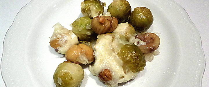 rosenkohl mit kastanien