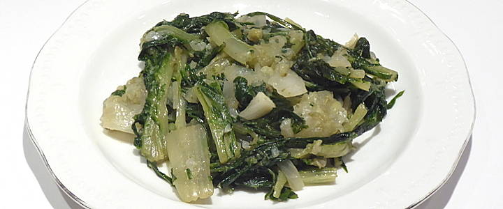 cicoria ripassata alla romana