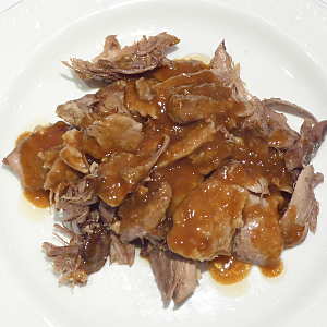 coniglio all'aceto balsamico