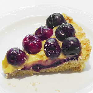 Crostata di ciliegie all'emiliana