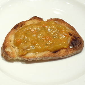 crostini al fondo di oca