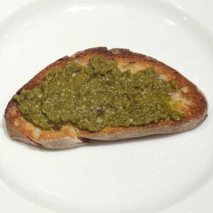 crostini al pesto alla genovese