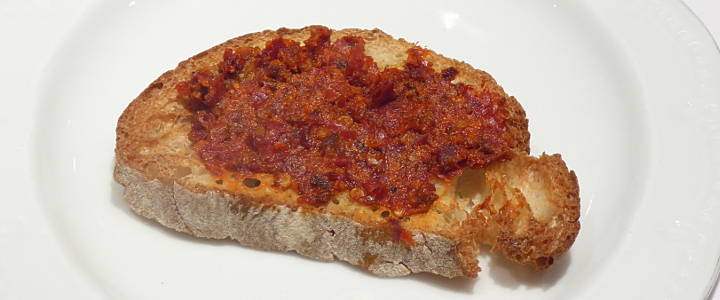crostini alla 'nduja