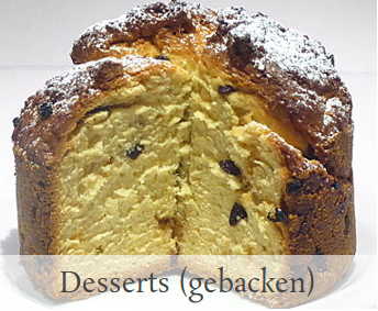 desserts gebacken