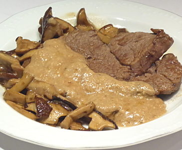 Filetto di vitello al marsala