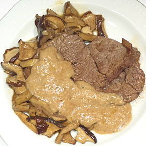 Filetto di vitello al marsala