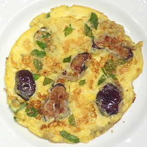 frittata di fichi acerbi