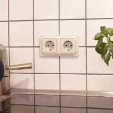 küche mit basilikum