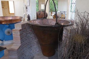 Kessel zur Erhitzung über offenem Feuer (Mitte 19. Jh.)