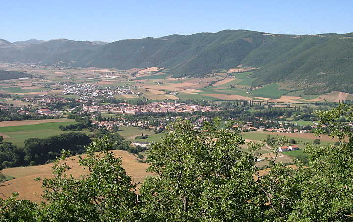 Landschaft bei Norcia
