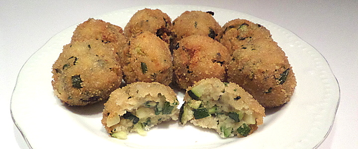 Pallotte di zucchine
