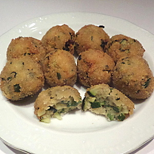 Pallotte di zucchine