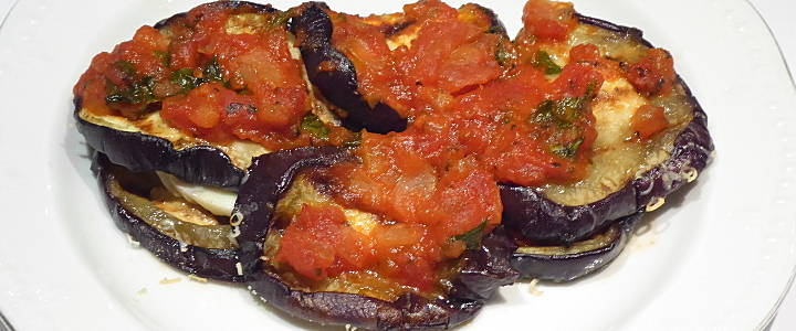 Parmigiana di melanzane light