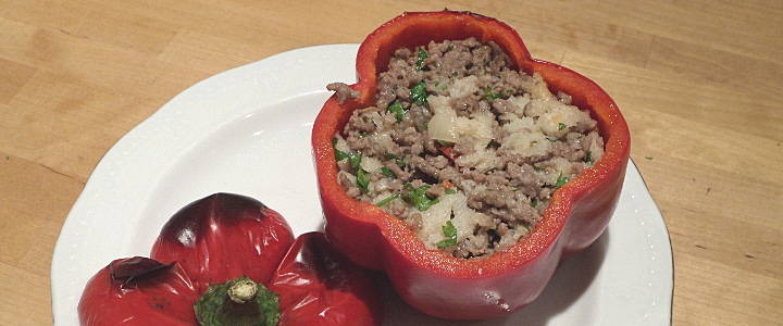 Peperoni ripieni alla romana