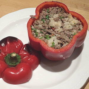 Peperoni ripieni alla romana