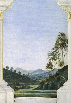Perugino: Nicchia di San Bernardino