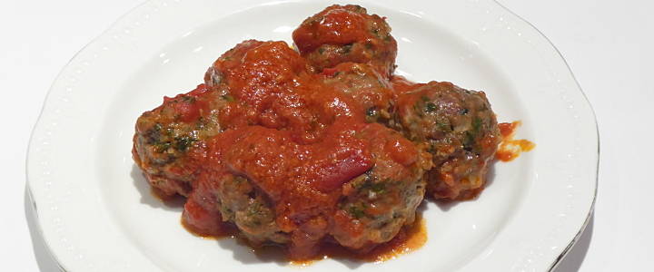 polpette di manzo alla giudia