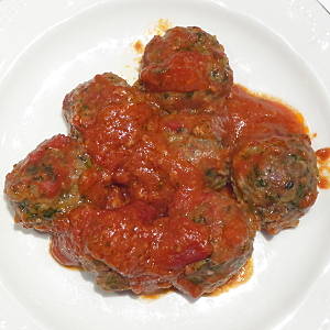 polpette di manzo alla giudia
