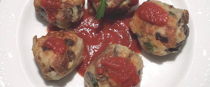 Polpette di melanzane