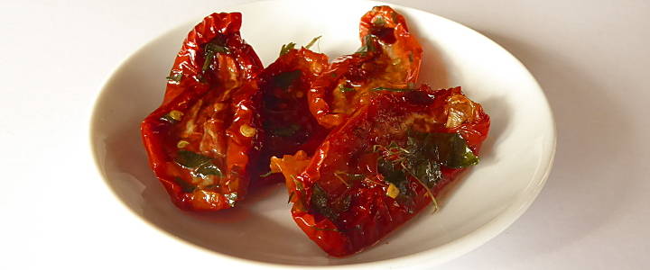 pomodori secchi sott'olio