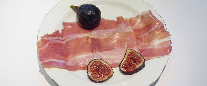 Schinken mit Feigen