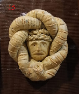 Brot, das sich füher Verlobte zu Ostern schenkten, aus Favara (AG) - © Museum