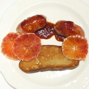 salsiccia all'arancia