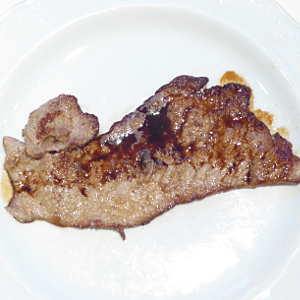 Scaloppine all'aceto balsamico