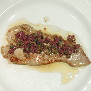 Scaloppine di vitello alla perugina