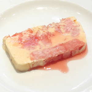 Semifreddo al Campari e pompelmo