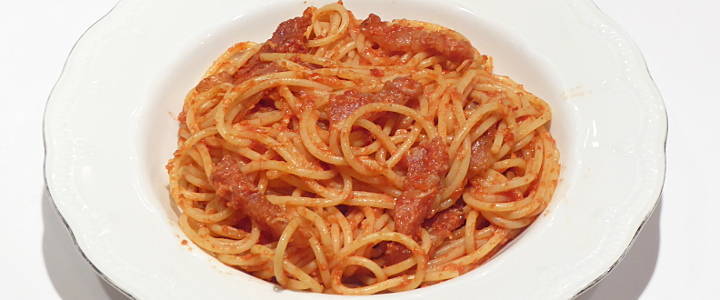 spaghetti all'amatriciana