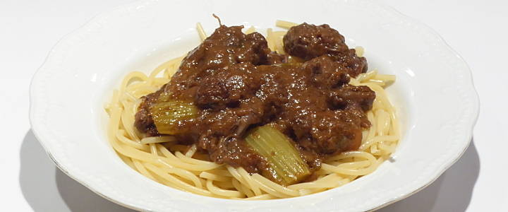 tonnarelli alla coda alla vaccinara