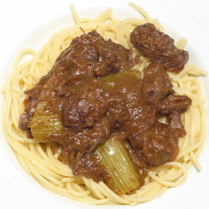 tonnarelli alla coda di vaccinara