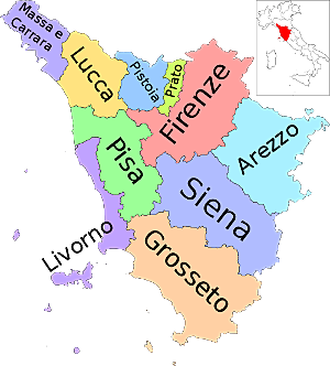 Toskana Provinzen