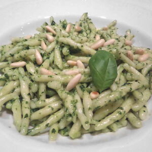 trofie al pesto alla genovese