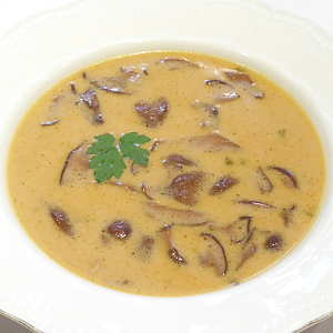 zuppa ai funghi porcini